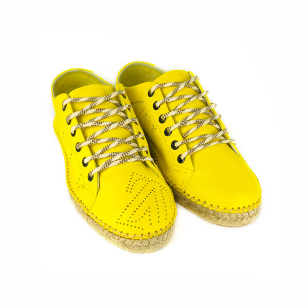 Zapatillas esparteñas Amarilla - Imagen 2