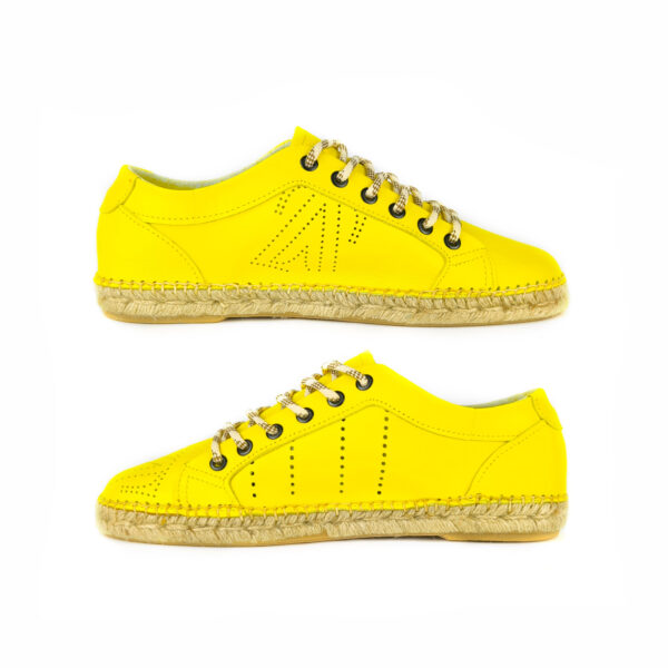 Zapatillas esparteñas Amarilla - Imagen 3