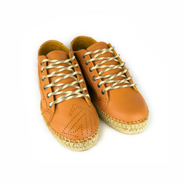 Zapatillas esparteñas Cuero - Imagen 2