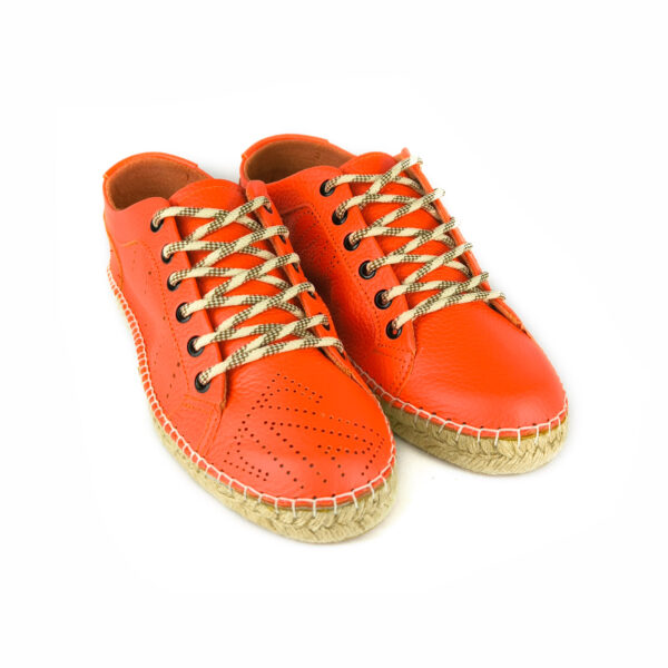 Zapatillas esparteñas Naranja - Imagen 2