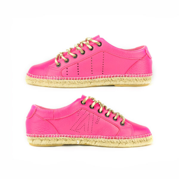 Zapatillas esparteñas Rosa - Imagen 3
