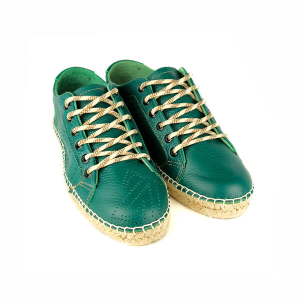 Zapatillas esparteñas Verde - Imagen 2