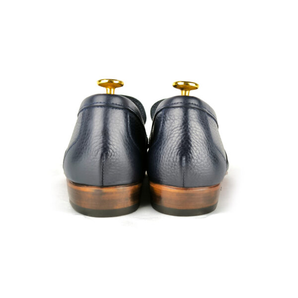 Mocasines con bordón y antifaz azules - Imagen 3