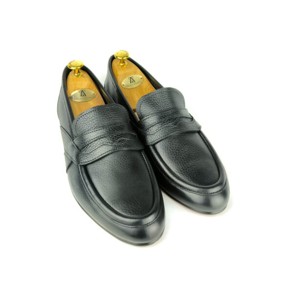 Mocasines con bordón y antifaz negros - Imagen 2