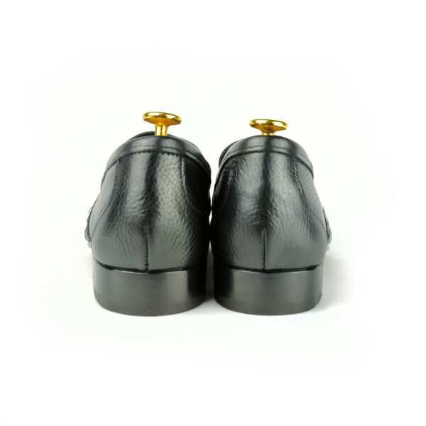 Mocasines con bordón y antifaz negros - Imagen 3
