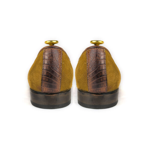 Mocasines Slipper con copete de cocodrilo - Imagen 3